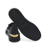 кожаные кроссовки talon Giuseppe Zanotti - черный(RM10042)