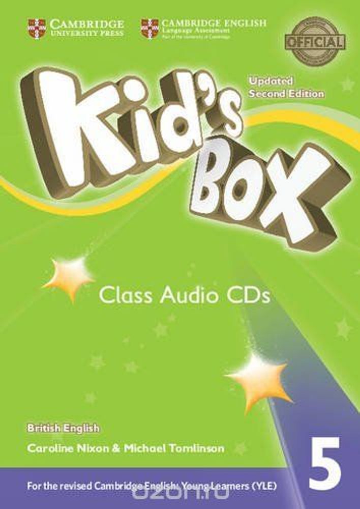 Kid&#39;s Box Updated edition 5 Class Audio CDs (3)