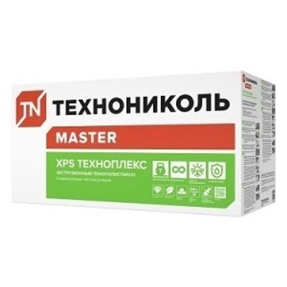 Пенополистирол экструзионный Техноплекс 30х1180х580мм XPS Master