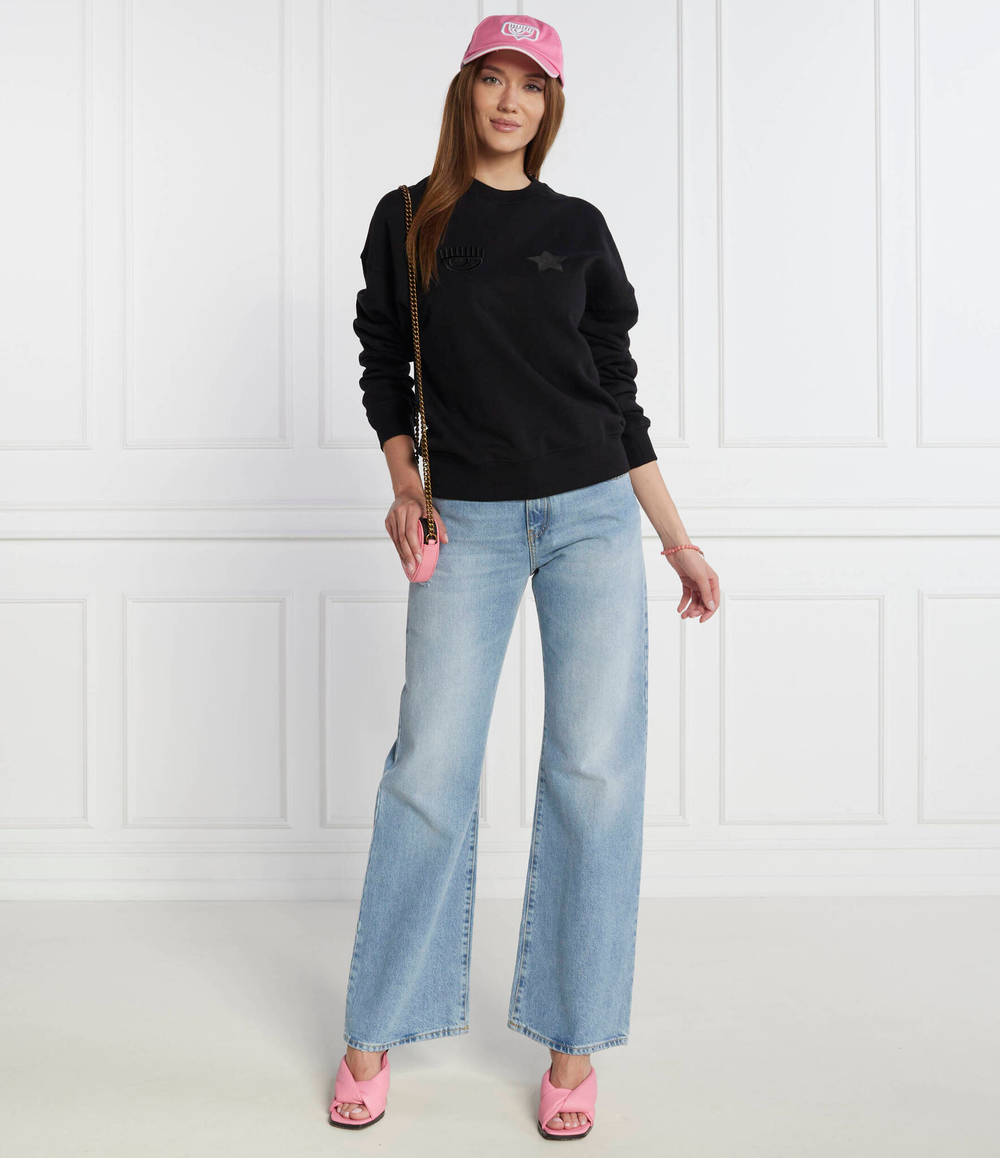 Худи Chiara Ferragni - черный(75CBIT05CFT13)