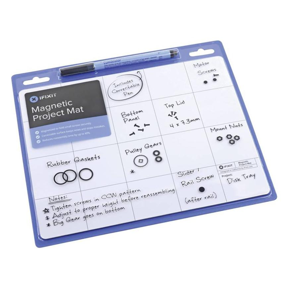 Магнитный маркерный коврик-органайзер iFixit Magnetic Project Mat (25x20 см) (IF145-167-4)