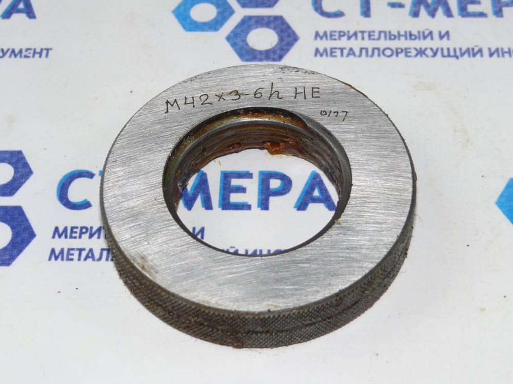 Калибр-кольцо М42х3 6h НЕ