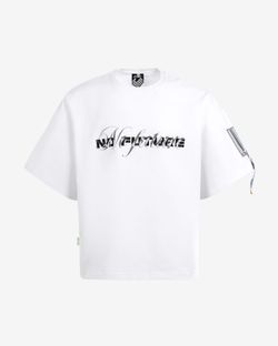 Футболка Upside Down Inverted Kimono белая