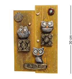 КоКо Шамель KK-509 Панно «Совиный слет» шамот