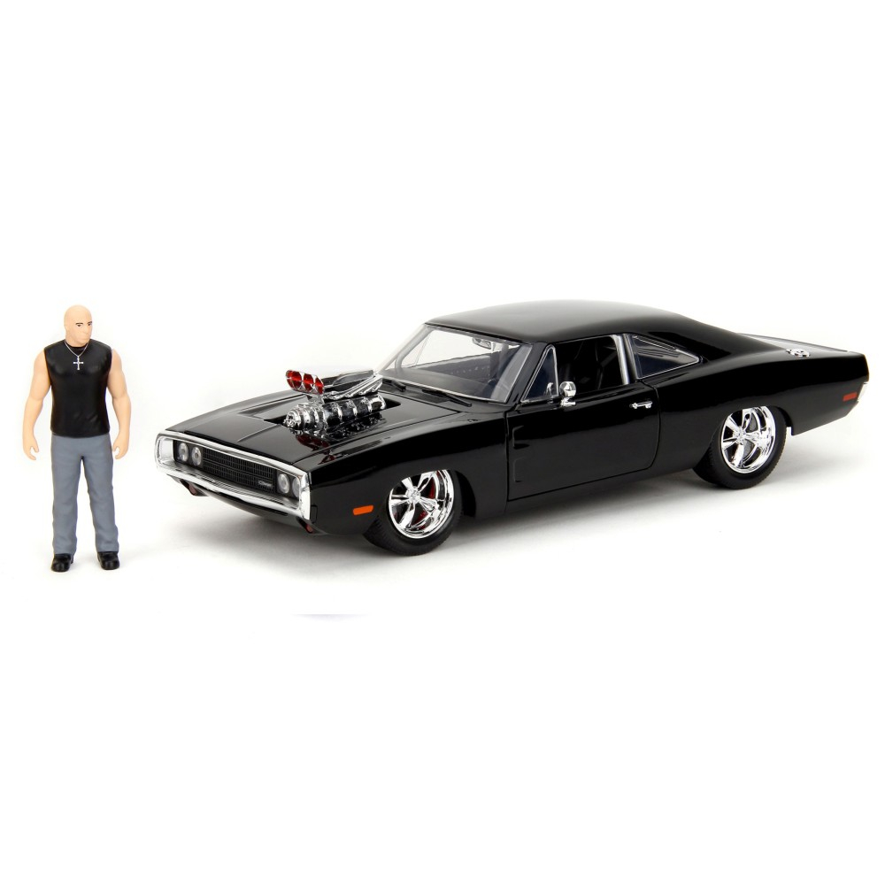 JADA Fast & Furious - Металлическая машина Dodge Charger 1:24 + фигурка Toretto 3359073