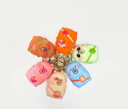 Брелоки "Зверюшки" 6 см оптом