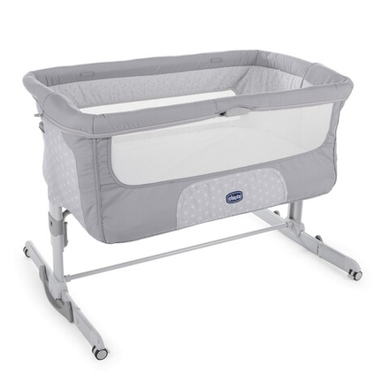 Кроватка детская Chicco Next2Me Dream Luna, серый