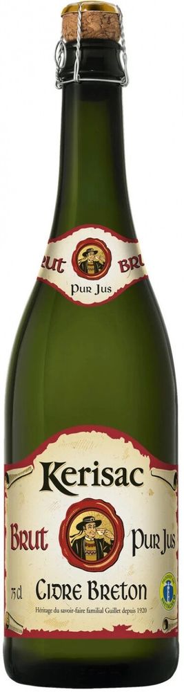 Сидр Керисак Бретон Брют Традиционный / Cidre Kerisac Breton Brut Traditionnel 0.75 - стекло
