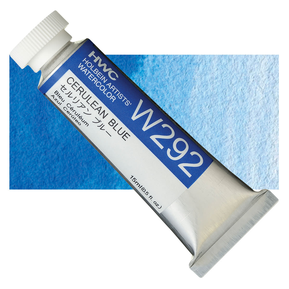 Акварель Holbein 15 мл. 292 [D] Cerulean Blue