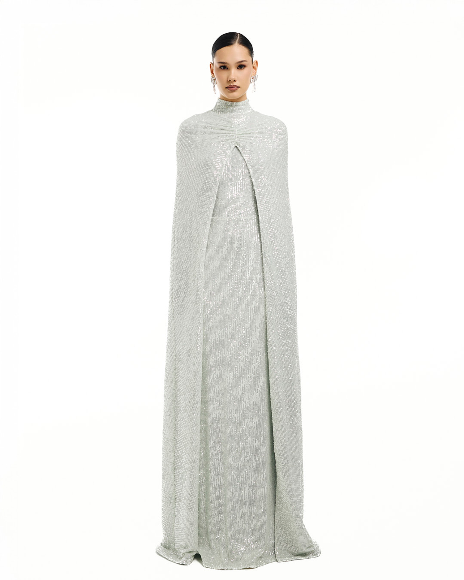 Платье Misteria (Мистериа) пайеточное фисташковое