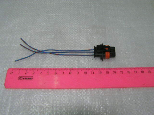 Разъем модуля зажигания (н/о 3 конт.) ЕВРО V=1,6 с проводами (Россия)