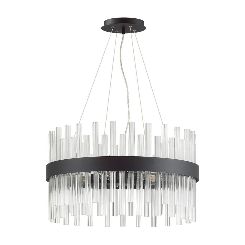 5272/5 MODERNI LN23 151 черный Люстра E14 5*40W 220V MITSUKO