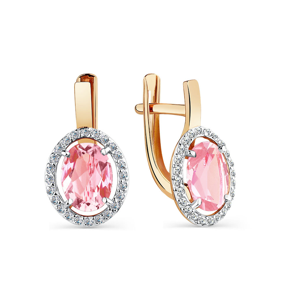 Серьги из золота 585 пробы