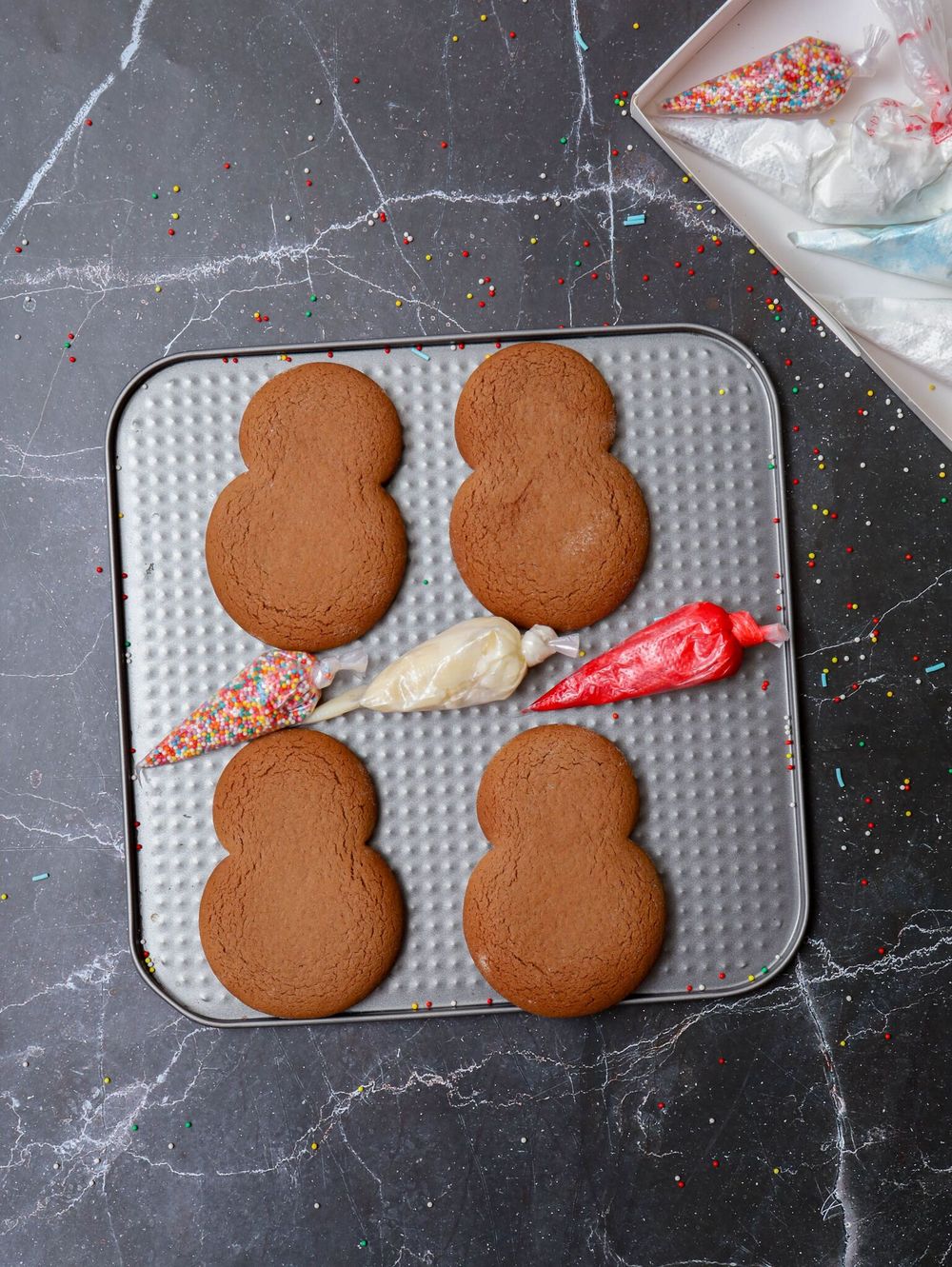 Имбирные пряники "Человечки" - 4 шт.