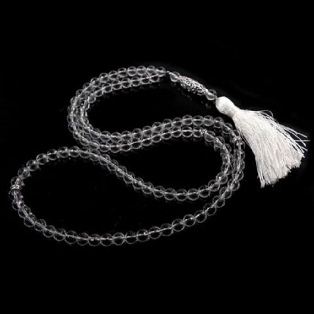 Четки "Буддийские" горный хрусталь асс.