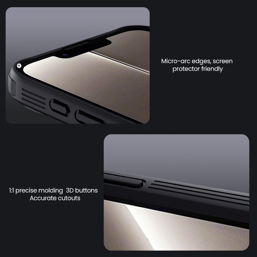 Чехол от Nillkin c поддержкой MagSafe для смартфона iPhone 16e, серия CamShield Pro Magnetic