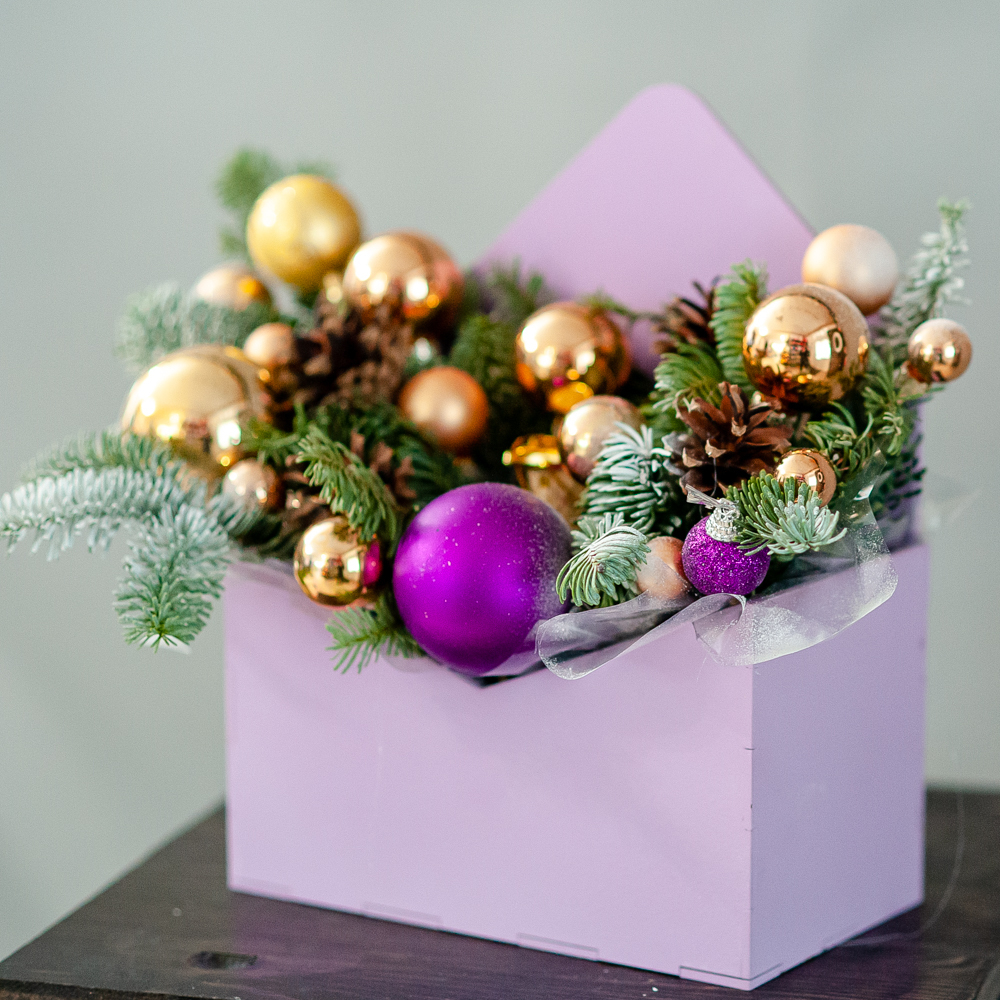 Новогодняя композиция из нобилиса 6