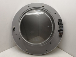 HW60-12266AS кт92 Люк в сборе для стиральной машины Haier HW60-12266AS б/у