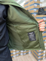 Куртка с мягкой подкладкой / олива