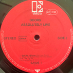 Виниловая пластинка The Doors ‎– Absolutely Live 2LP