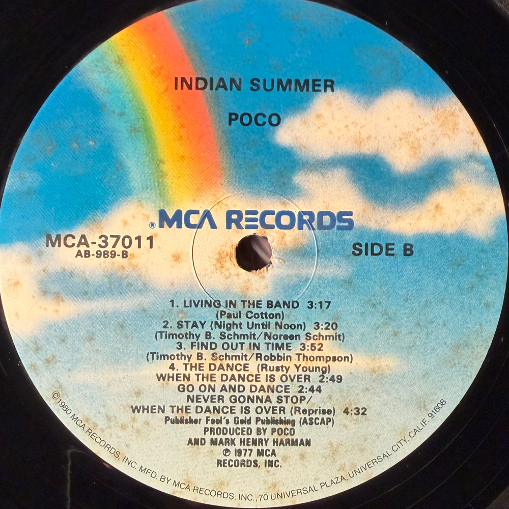 Poco – Indian Summer (США 1980г.)