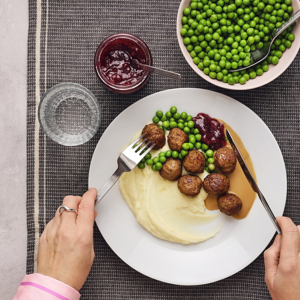 IKEA 365+ Тарелка, белая, 27 см