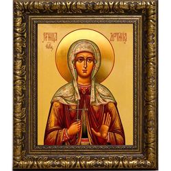 Фотиния (Светлана) Кипрская Преподобная. Икона на холсте.