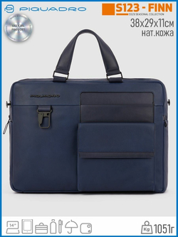 Сумка Piquadro Finn CA1903S123/BLU