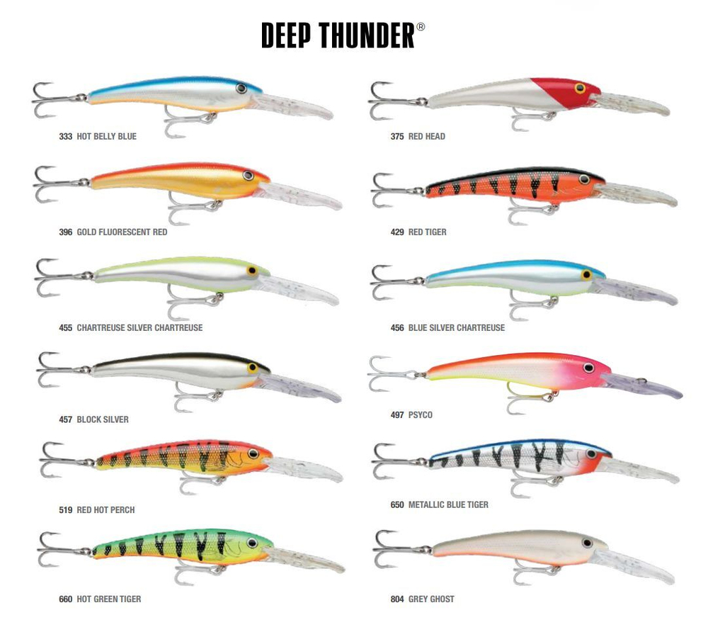 Воблер Deep Thunder 11 /456 Минноу (Minnow)