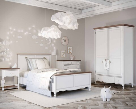 Прикроватная тумба с ящиком и полкой Leblanc