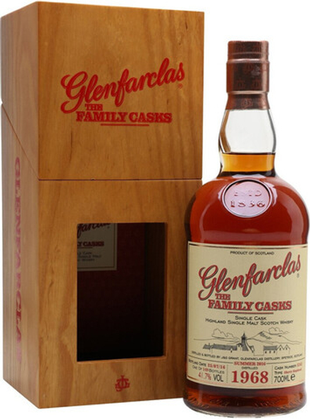 Виски Glenfarclas 1968 Family Casks 41,7% 0,7 л