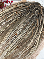 Многофактурный комплект с кончиками из козы