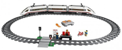 LEGO City: Скоростной пассажирский поезд 60051 — High-speed Passenger Train — Лего Сити Город