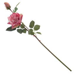 GAEM Цветок искусственный "Роза" (Real Touch), L18 W16 H68 см