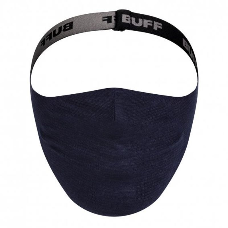 Маска защитная Buff Mask Solid Night Blue Фото 7