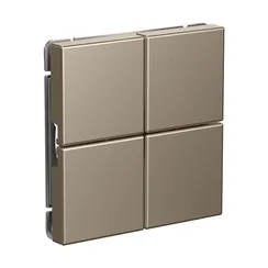 Выключатель сценарный 4-кл. ArtGallery (сх. 1) шампань SE GAL000574