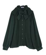 Пуговица металлическая со сквозным проколом (пластик/металл, Елово-зеленый/золотой металлический ободок, 11)