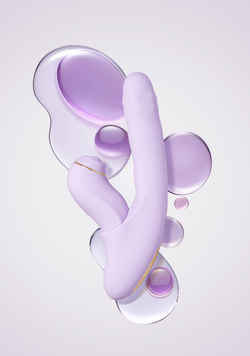 Svakom DuoGlow - Многофункциональный вибромассажер со съёмным клиторальным пульсатором и приложением