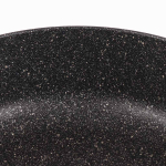 Сковорода алюминий, 22 см, антипригарное покрытие, Нева Металл Посуда, Гранит, L18022i, съемная ручка, индукция