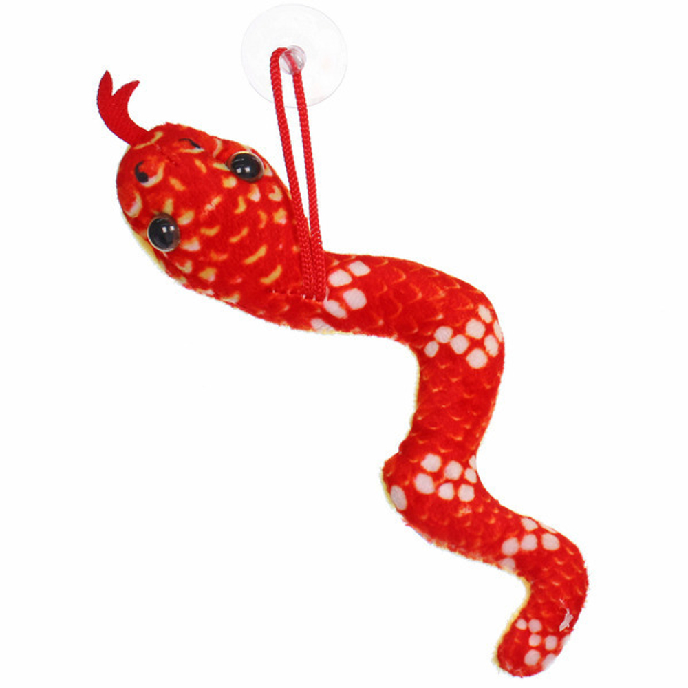 Мягкая игрушка «Змейка» 16 см, микс