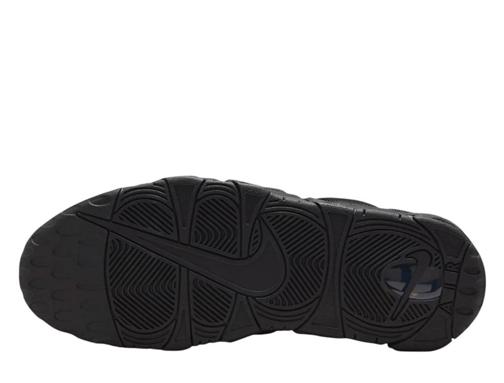 Баскетбольные кроссовки Nike Air More Uptempo Low Black Shoes