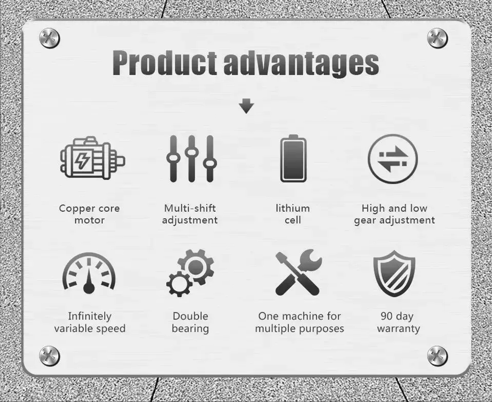 OKALEE 21 В, 800 Нм Шуруповерт аккумуляторный бесщеточный, Применимо к аккумуляторам Makita