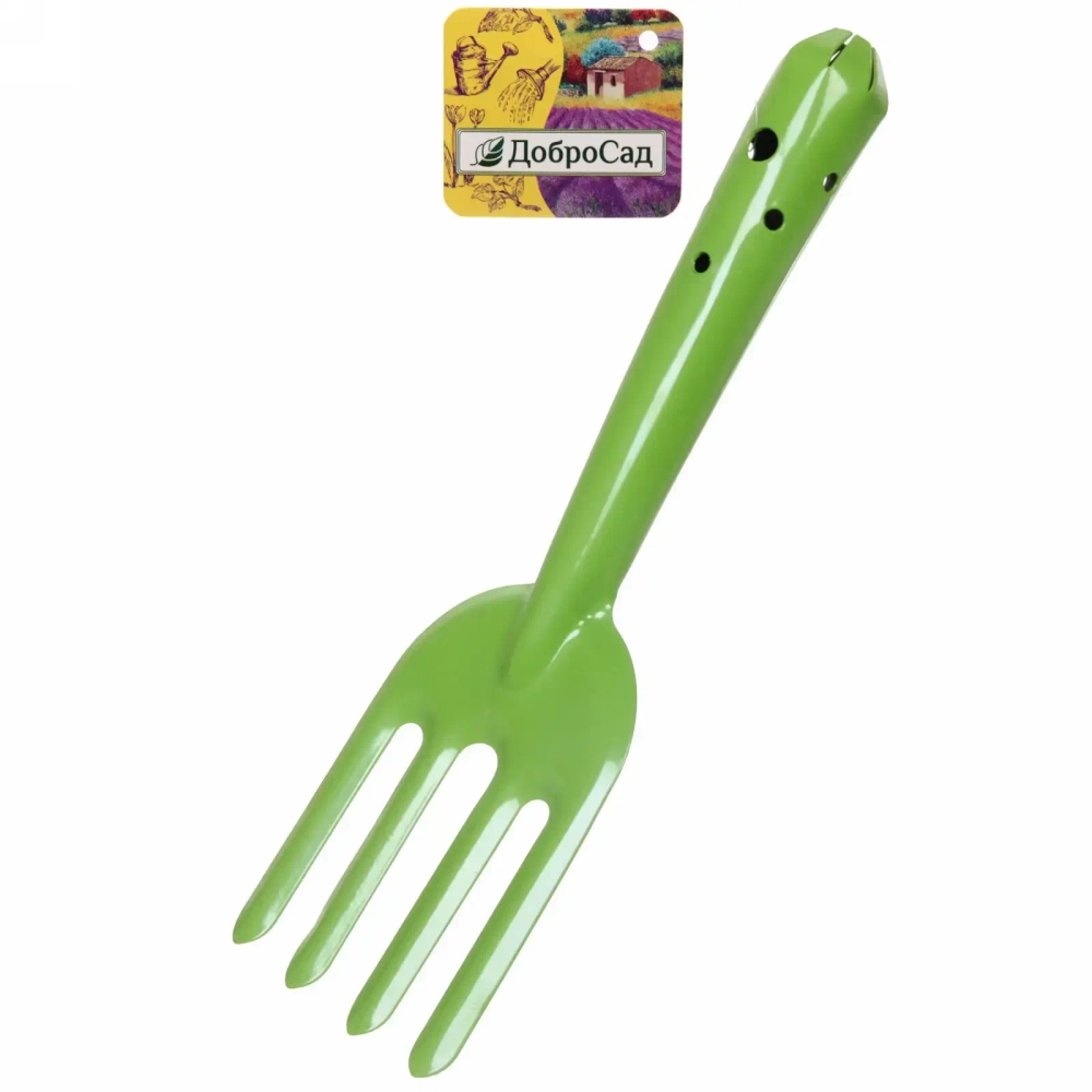 Вилка посадочная «Росток» цельнометаллическая ДоброСад
