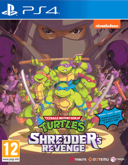 Teenage Mutant Ninja Turtles: Shredder's Revenge (диск для PS4, полностью на английском языке)