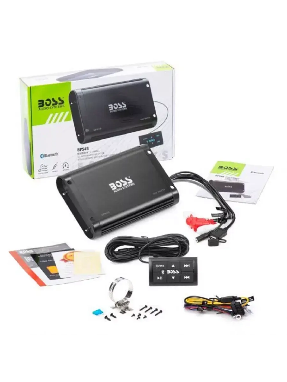 Усилитель с выносным пультом Boss Audio (4x94W, Bluetooth)