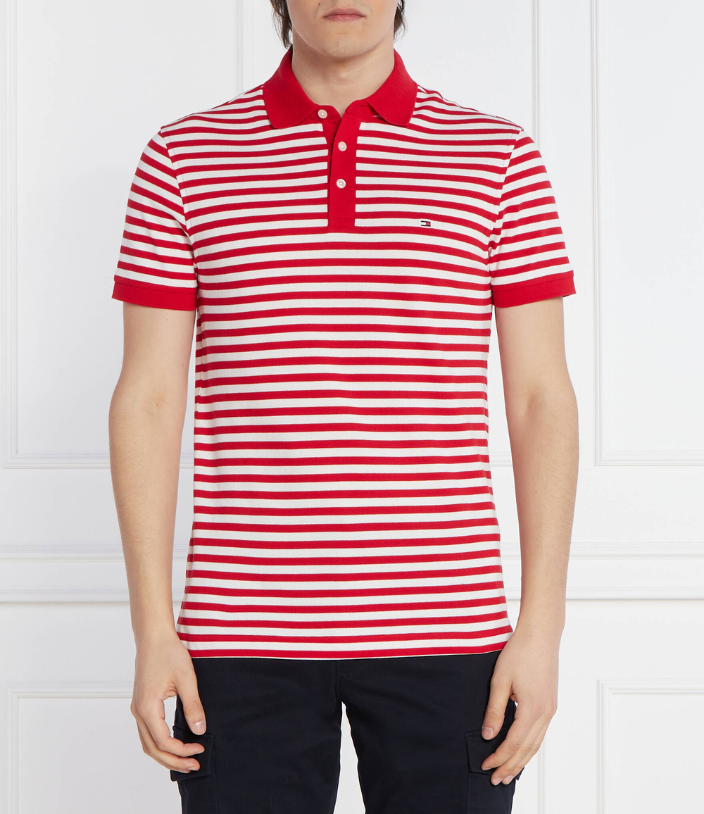 Поло Tommy Hilfiger - красный(MW0MW17771)