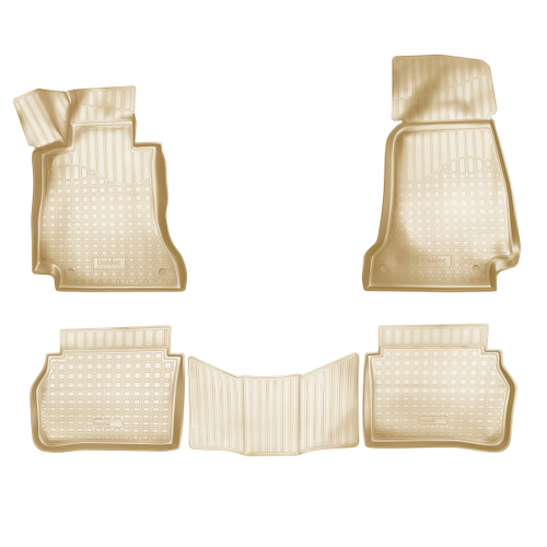 Ковры в салон Norplast/Unidec для Mercedes-Benz E в кузове W213 SD (2016-), Бежевый, арт.NPA11-C56-410-B