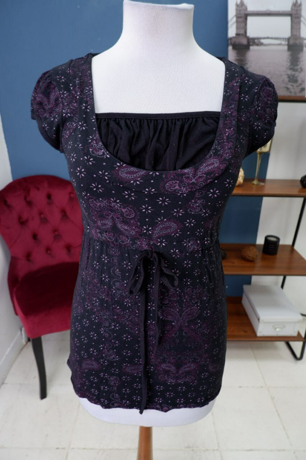 Блузка Allen by Paris из вискозы 44 размер