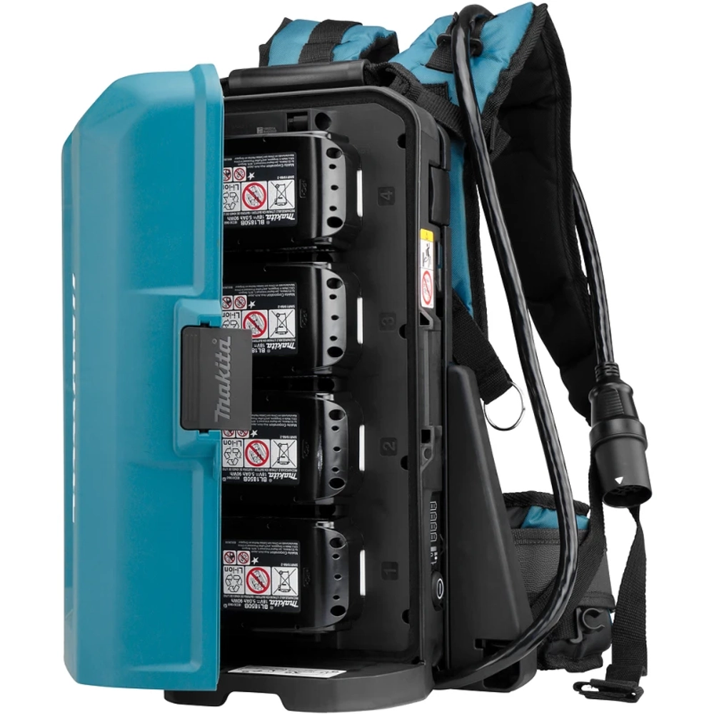 Makita PDC01 адаптер ранцевый для аккумуляторов (BL1850Bx4 шт., DC18RD) 191C62-8