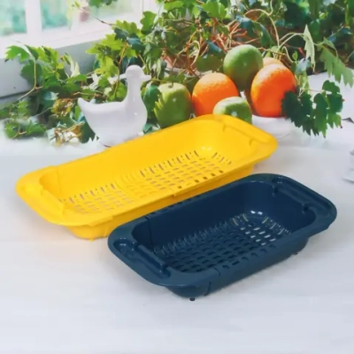 Дуршлаг пластиковый раздвижной «Астория» 34*18,5*5,5см (44*18,5*5,5см)